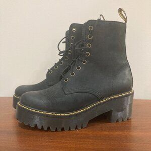 Dr. Martens Shriver HI Women's Wyoming Leather Heeled Boots